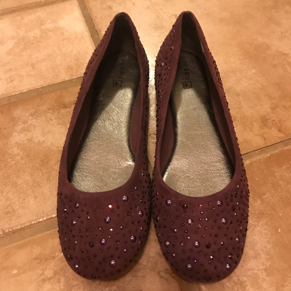 Sperry Purple Flats